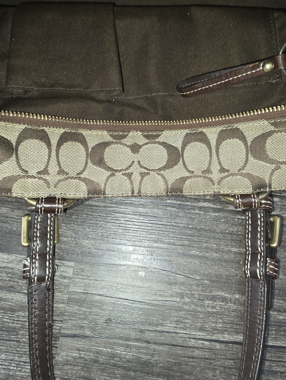 Coach Patchwork Purse Tote Cheetah Y2k Vintage - Picture 12 of 13